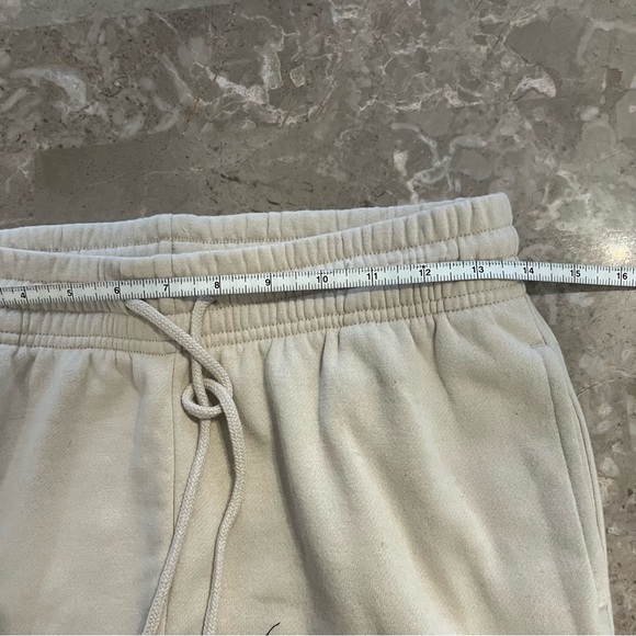 Cream Joggers with Graphic Print - Picture 6 of 8